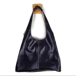 NINE WEST Black Faux Leather Purse Handbag